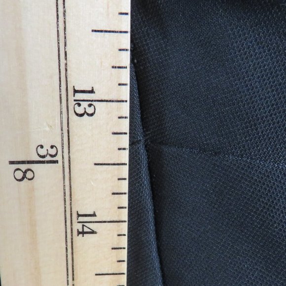 Pebble Beach* Men's 1" Belt Loop Multipocketed ALL Black Performance Shorts~ 42W - Picture 6 of 11